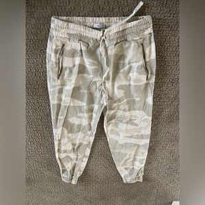 Aritzia camo joggers